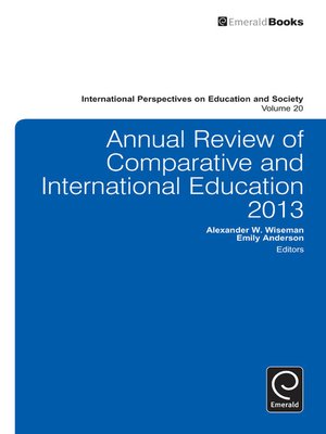 cover image of International Perspectives on Education and Society, Volume 20